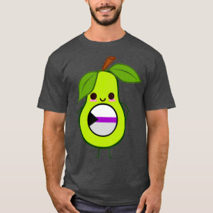 Camiseta Sutil aguacate demisexual demis