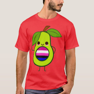 Camiseta Sutil Génefluido Aguacate género aguacate