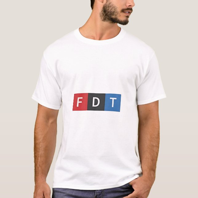 Camiseta Sutiles antidemócratas anti-Maga del FDT (Anverso)