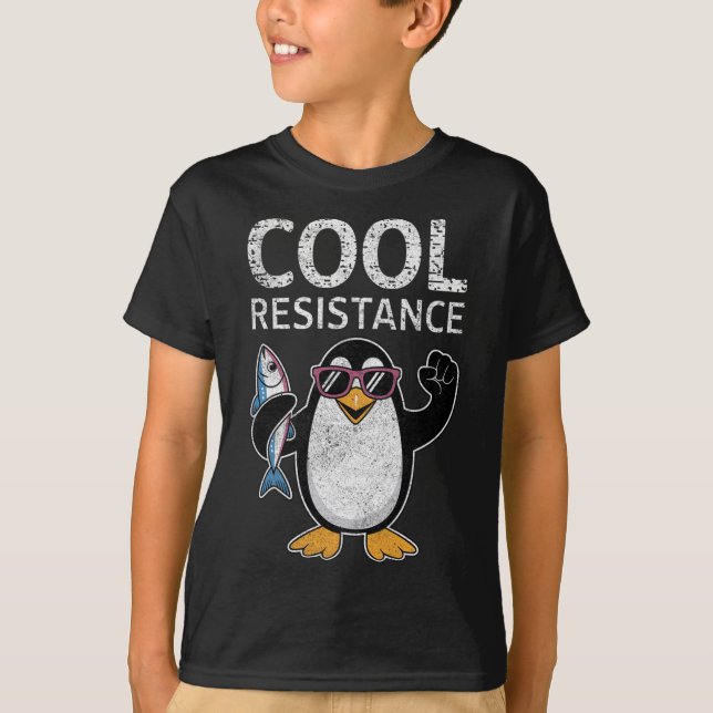 Camiseta Sutiles tarifas pingüinas de resistencia de Guay p (Anverso)