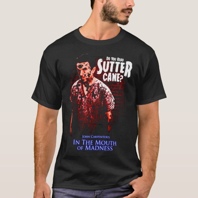 Camiseta Sutter Cane John Carpenter Horror Movie (Anverso)