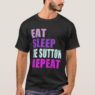 Camiseta Sutton Eat Sleep Be Repetir Sutton