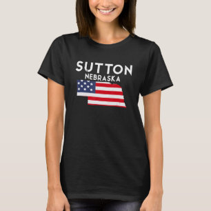 Camiseta Sutton Nebraska Estados Unidos de América Viajes N