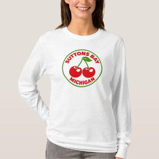 Camiseta Suttons Bay Michigan Cherries