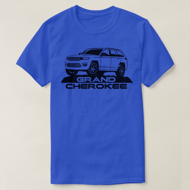 Camiseta Suv grand cherokee TShirt (Diseño del anverso)