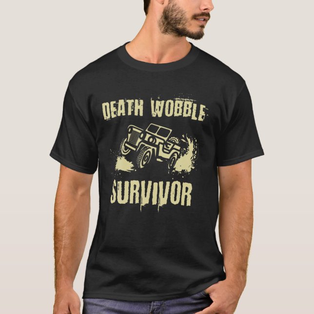 Camiseta SUV Ofader Death Wobble Survivor Drifest Deser (Anverso)