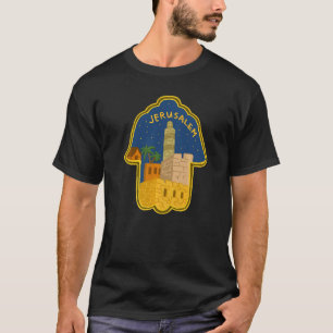 Camiseta Suveniente israelí para hombres 2 mujeres
