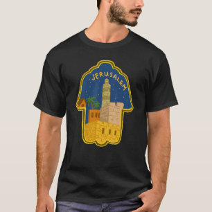 Camiseta Suveniente israelí para hombres 5 mujeres