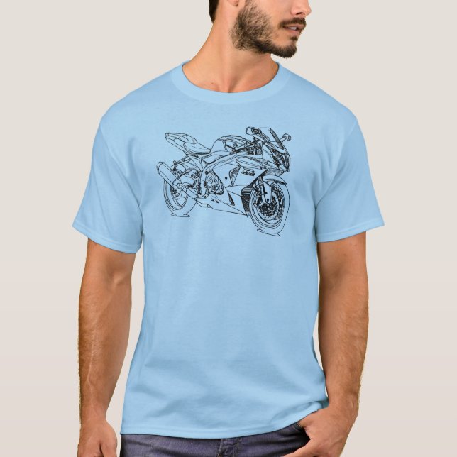 Camiseta Suz GSXR1000 2012 (Anverso)
