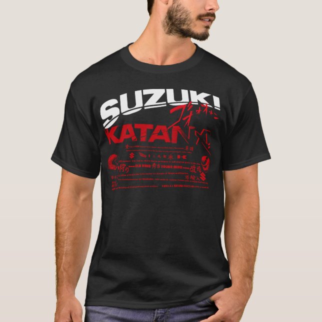 Camiseta Suzuki_Katana_Double-sided Tシャツ (Anverso)