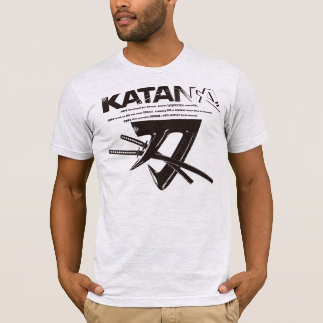 Camiseta Suzuki Katana Logo Black (Anverso)