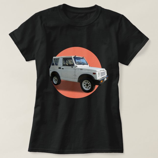 Camiseta Suzuki Samurai Jimny (Diseño del anverso)
