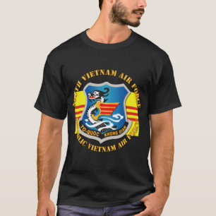 Camiseta SVAF - Fuerza Aérea de Vietnam del Sur con bander