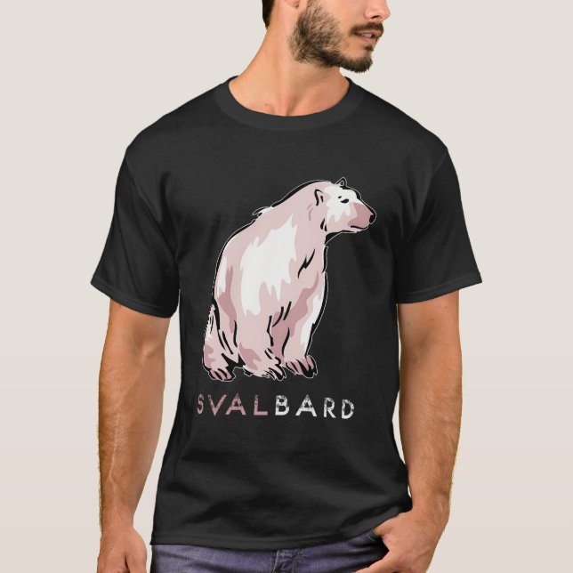 Camiseta Svalbard El Corredor Polar Ártico Noruega (Anverso)