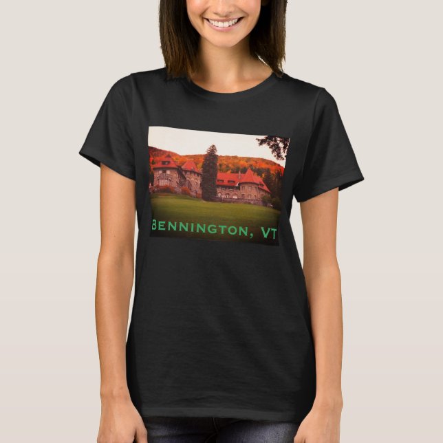 Camiseta SVC, Bennington, VT Estate - Mount Anthony T-Shirt (Anverso)