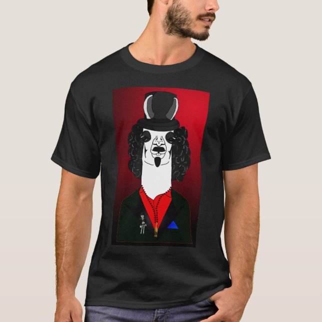 Camiseta Svengoolie Llama (Anverso)