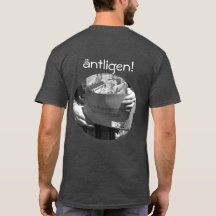 Svensk/camiseta sueca de la pensión