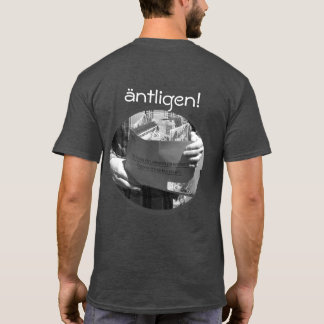 Camiseta Svensk/camiseta sueca de la pensión