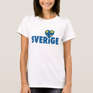 Camiseta Sverige con amor