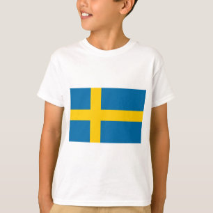 Camiseta Sveriges Flagga - Bandera de Suecia - Bandera suec