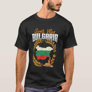 Camiseta Sveti Vlas Bulgaria Bandera Souvenir