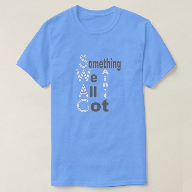 Camiseta SWAG (Diseño del anverso)