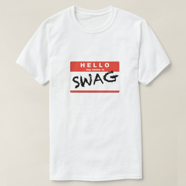 Camiseta SWAG (Diseño del anverso)