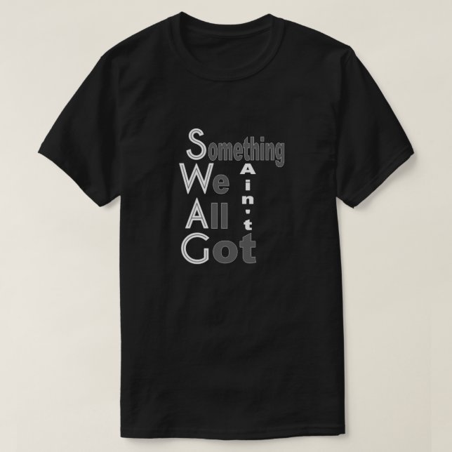 Camiseta SWAG (Diseño del anverso)