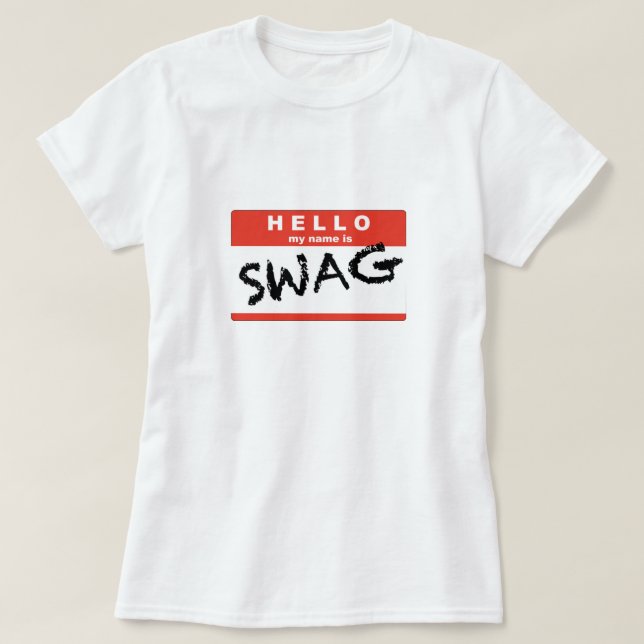 Camiseta SWAG (Diseño del anverso)