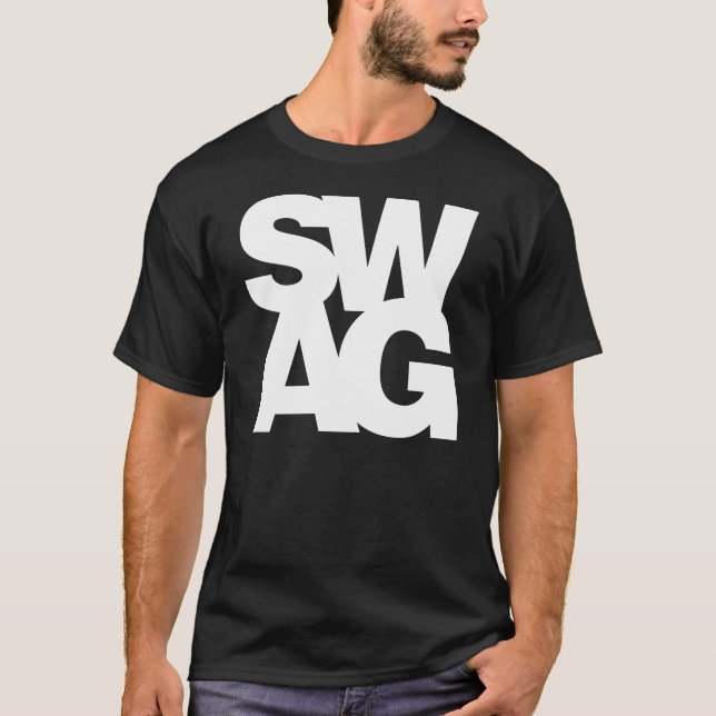 Camiseta Swag - blanco (Anverso)