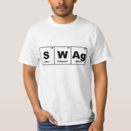 Camiseta Swag de la tabla periódica