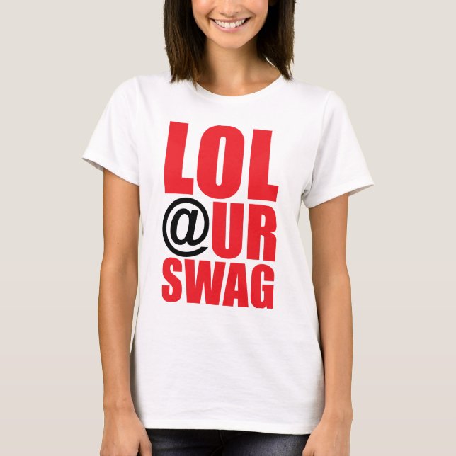 CAMISETA SWAG DE LOL @ UR (Anverso)