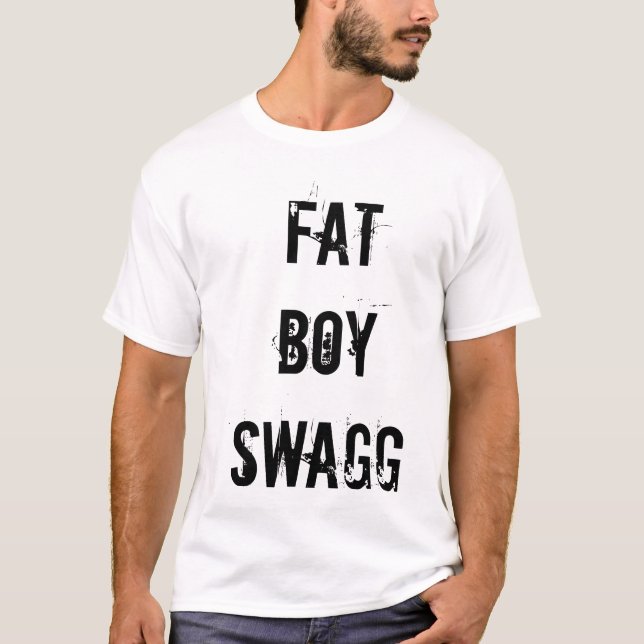 CAMISETA SWAG DEL MUCHACHO DEL FAT (Anverso)