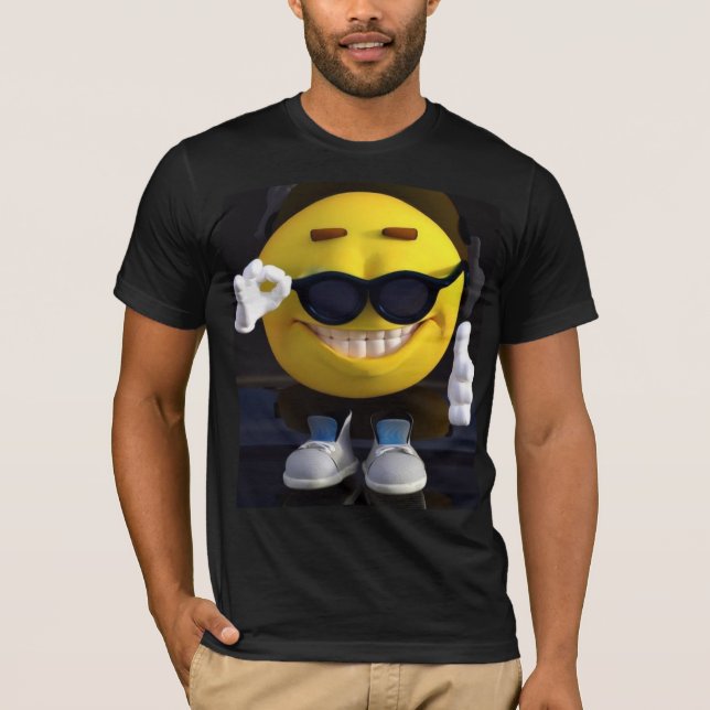 Camiseta Swag Emoji de Guay con matices (Anverso)