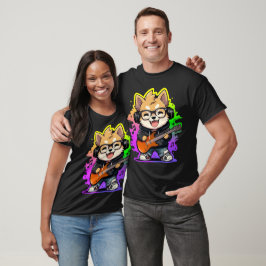 Camiseta Swag Musical Shiba Inu