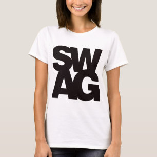 Camiseta Swag - negro