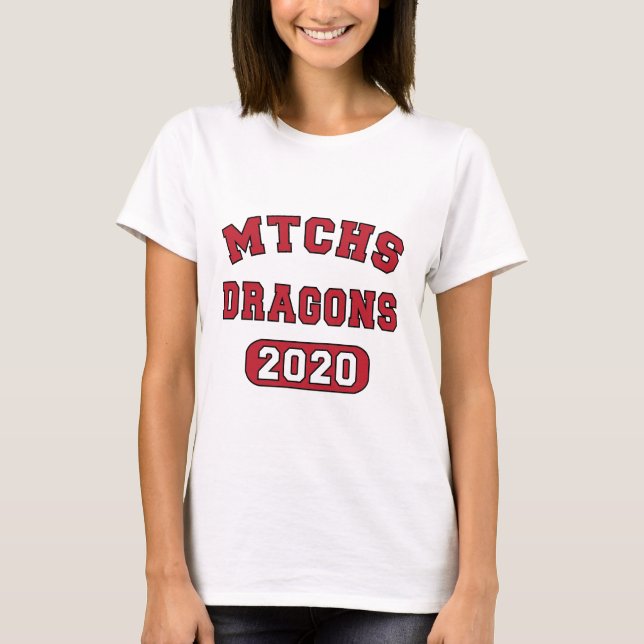 Camiseta Swag para la clase de 2020 (Anverso)