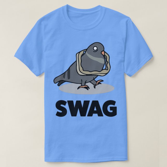 Camiseta Swag Pigeon (Diseño del anverso)