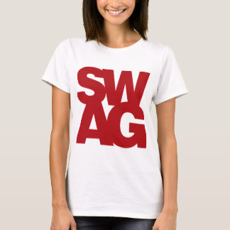 Camiseta Swag - rojo
