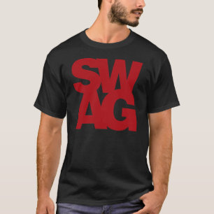 Camiseta Swag - rojo