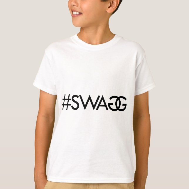 CAMISETA SWAGG, #SWAGG (Anverso)