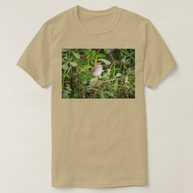 Camiseta Swainsons Thrush (Diseño del anverso)