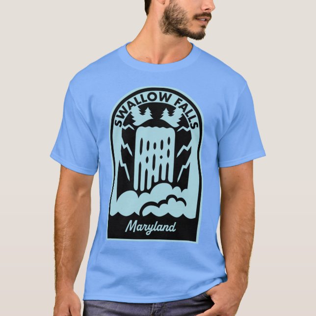 Camiseta Swallow Falls Maryland (Anverso)
