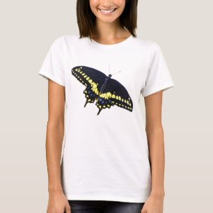 Camiseta Swallowtail negro