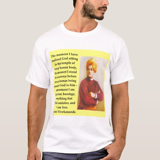 Camiseta Swami Vivekananda (Anverso)