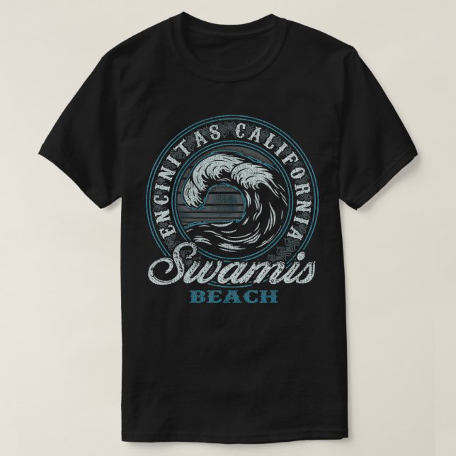 Camiseta Swamis Retro Wave Circle Beach Gift (Diseño del anverso)
