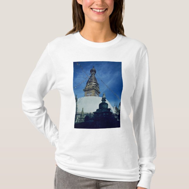 Camiseta Swamyambunath Stupa (Anverso)