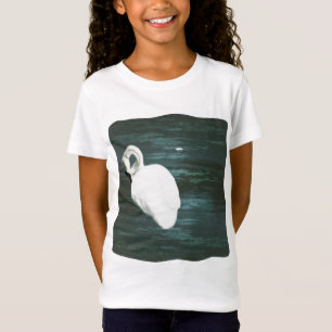 Camiseta Swan en el estanque