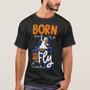 Camiseta Swan en sedas aéreas