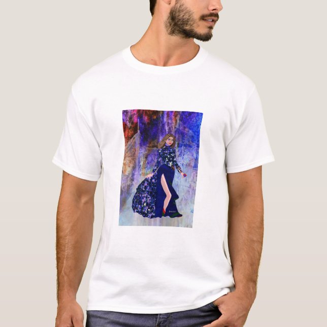 Camiseta Swan in LeeMariie's creative designs (Anverso)